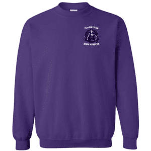 G180 Gildan Heavy Blend Fleece Crew Sweatshirt - Purple