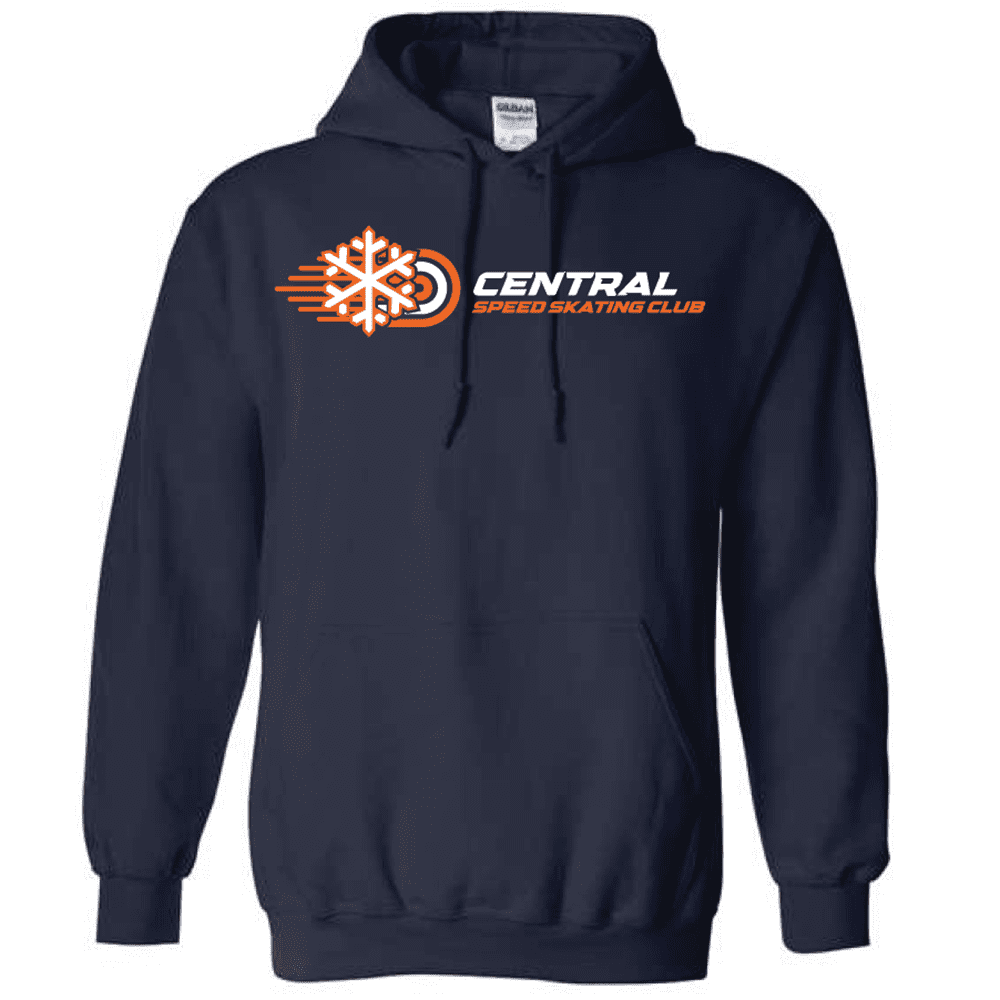 G185 Gildan Heavy Blend 8 oz., 50/50 Hooded Sweatshirt - Navy