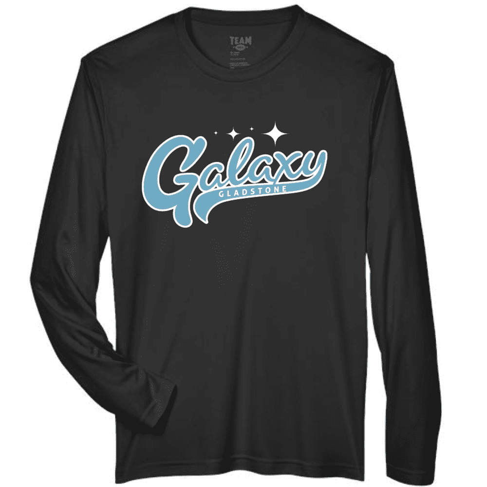 TT11LS Team 365 Performance Long Sleeve Shirt - Black